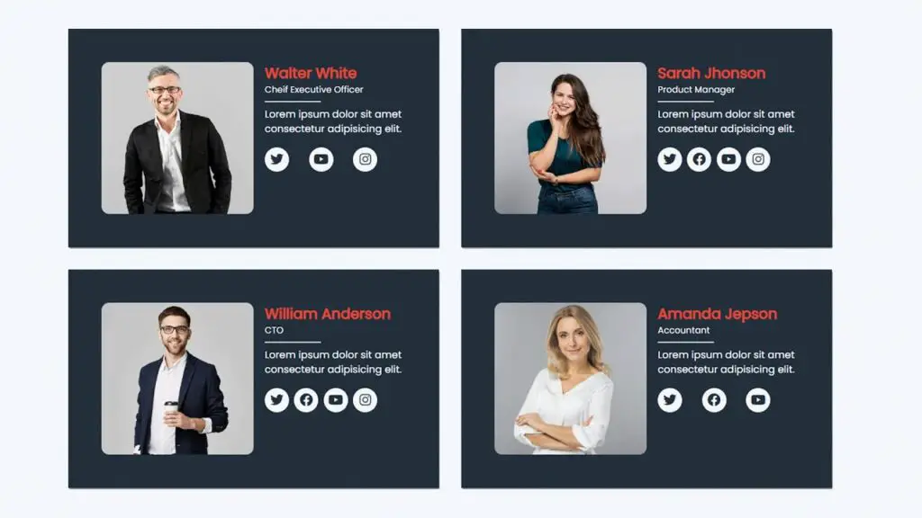 How to Create Profile Card in HTML and CSS